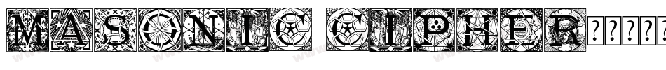 Masonic Cipher字体转换
